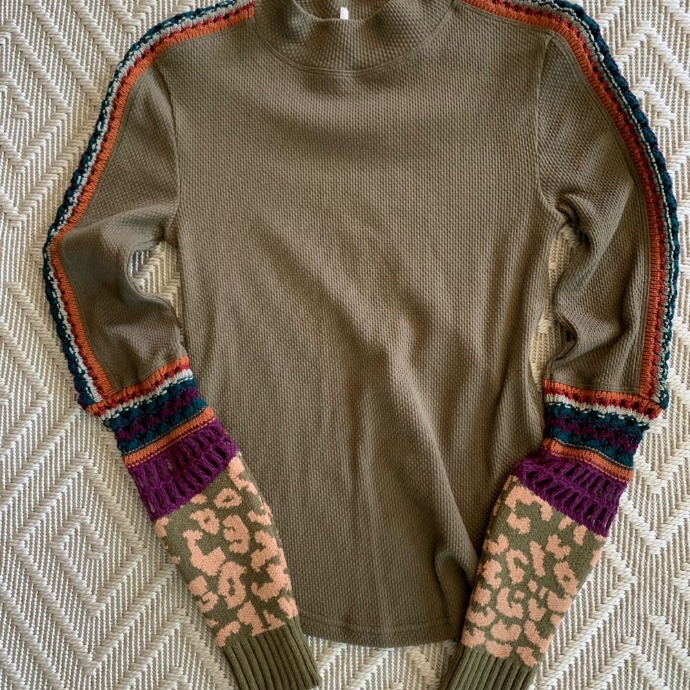 Free people long sleeve top